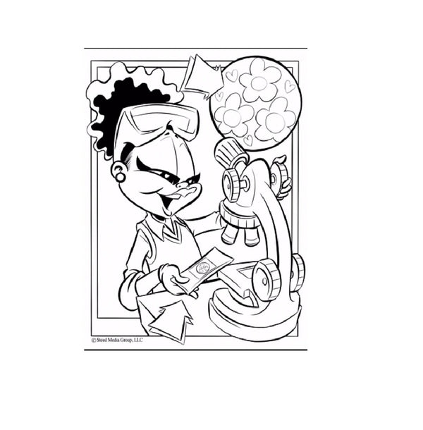 Little Professor Skye Coloring Book